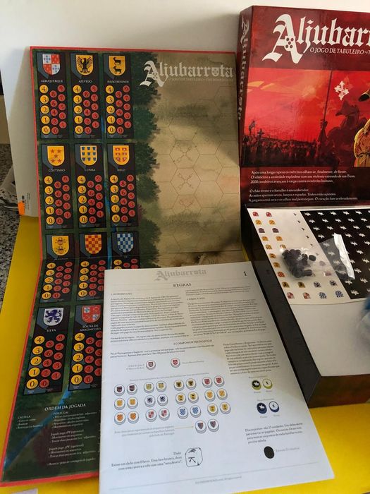 Jogo ee tabuleiro A batalha de Aljubarrota Majora