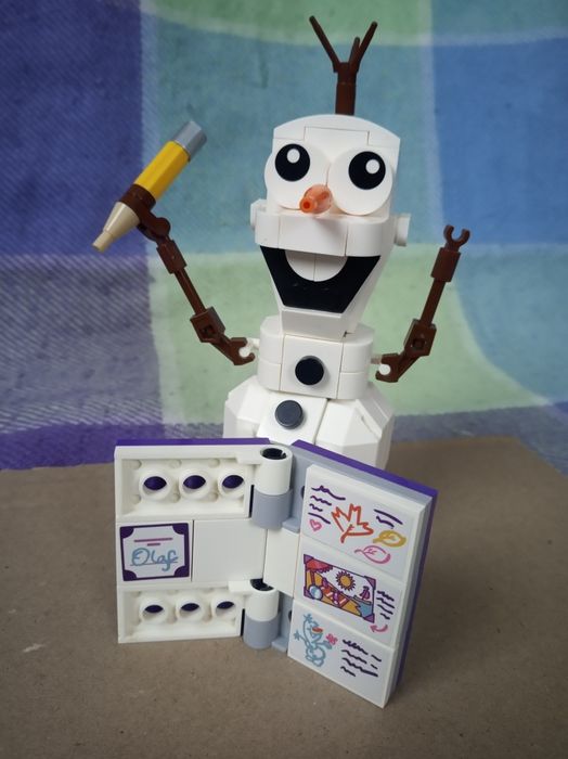 Олаф лего Lari конструктор