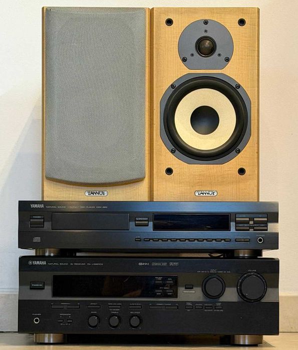 ZESTAW Yamaha RX-V396RDS  CDX-493 Tannoy MX2