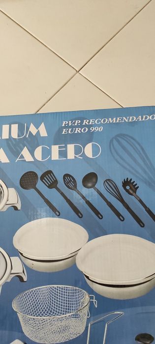 Trem de cozinha inox
