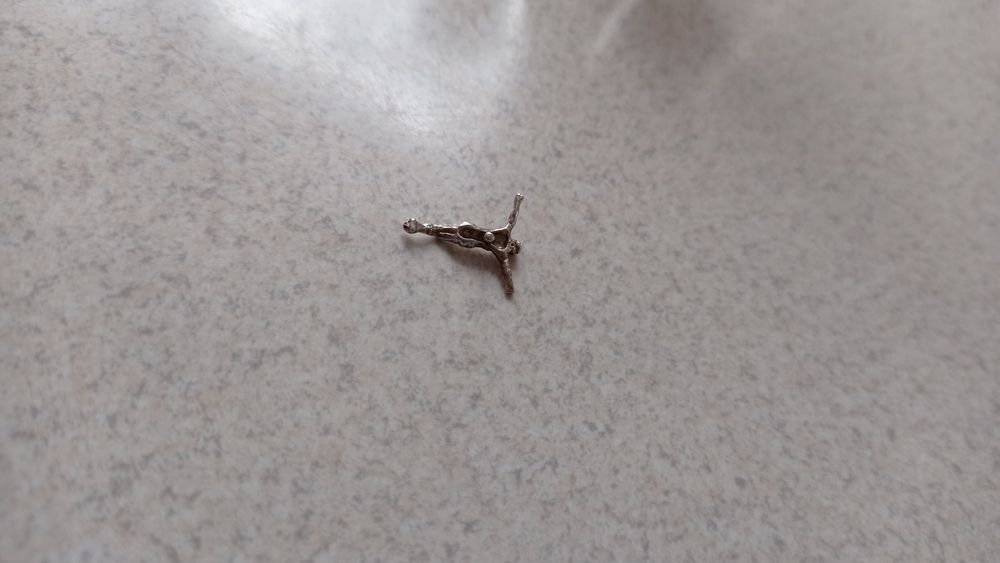 Korpus Chrystusa na krzyżyk srebro