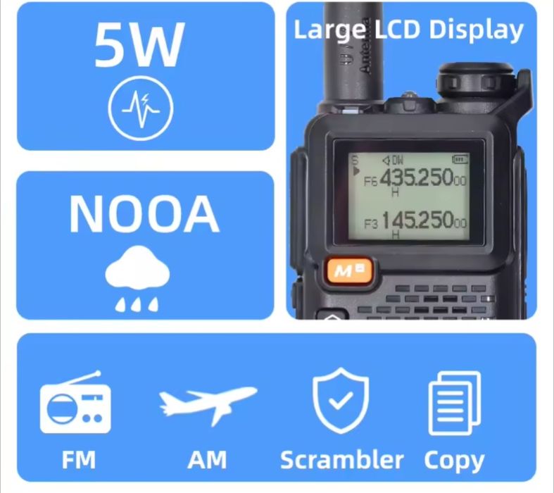 3 x UV-5R Quansheng, Baofeng