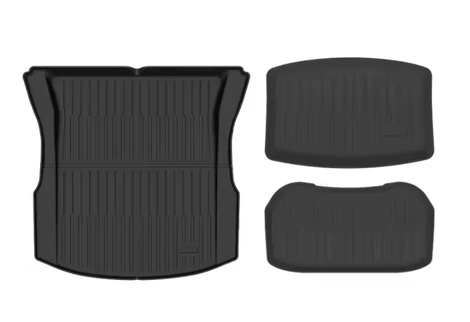 Conjunto 3 Tapetes Borracha TPE All Weather Tesla Model 3 Novos