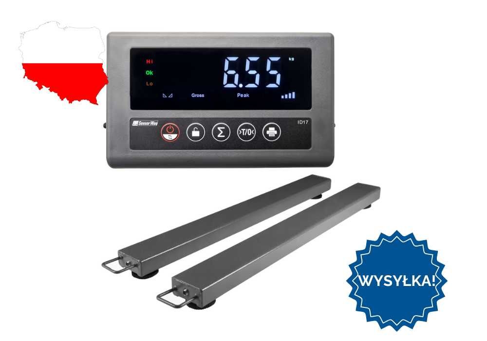 Waga przenośna do 3T 3000kg gabarytów przemysłowa na magazyn