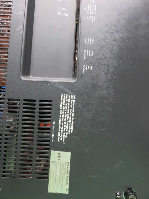 Amplituner Braun AG CEV 510