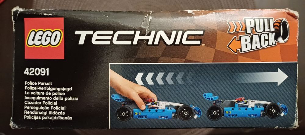 Lego Technic 42091 Policyjny Pościg.