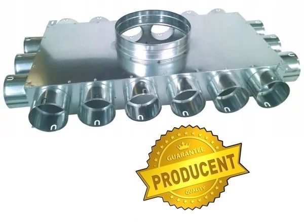 OKAZJA!! ROZDZIELACZ RUROWY 16x75/160 Rekuperacja Wentylacja PRODUCENT
