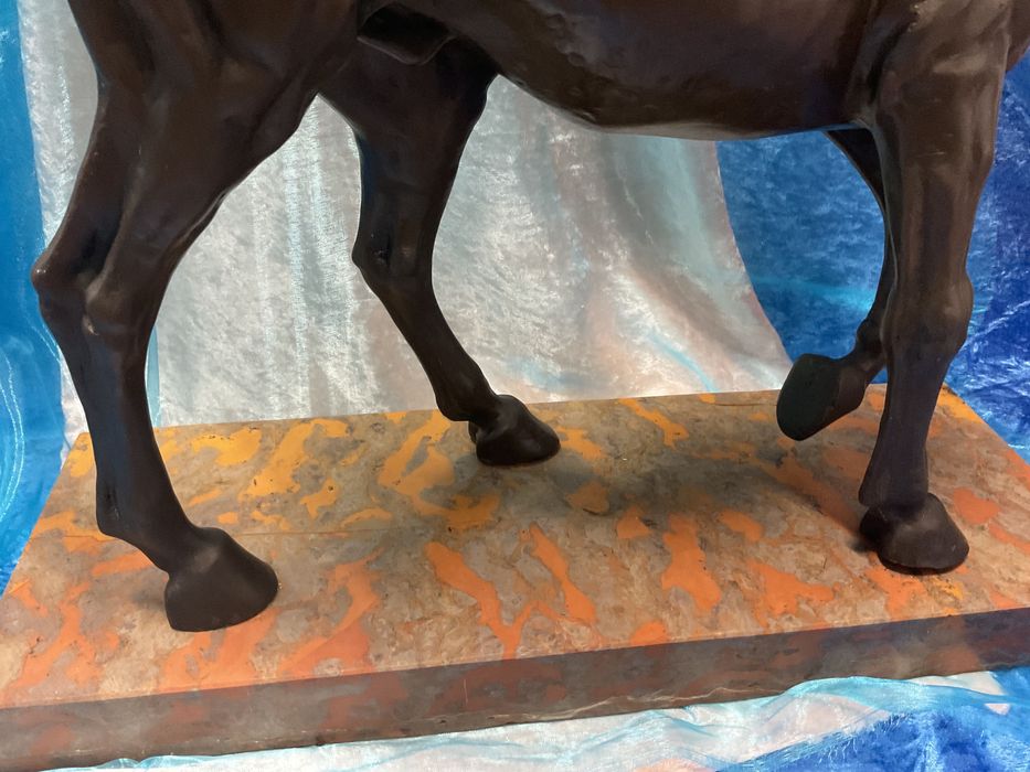 Escultura bronze cavalo 47 cm