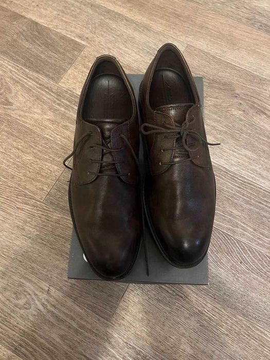 Продам чоловічі туфлі - оригинальні класичні дербі від ЕССО 45 р.
