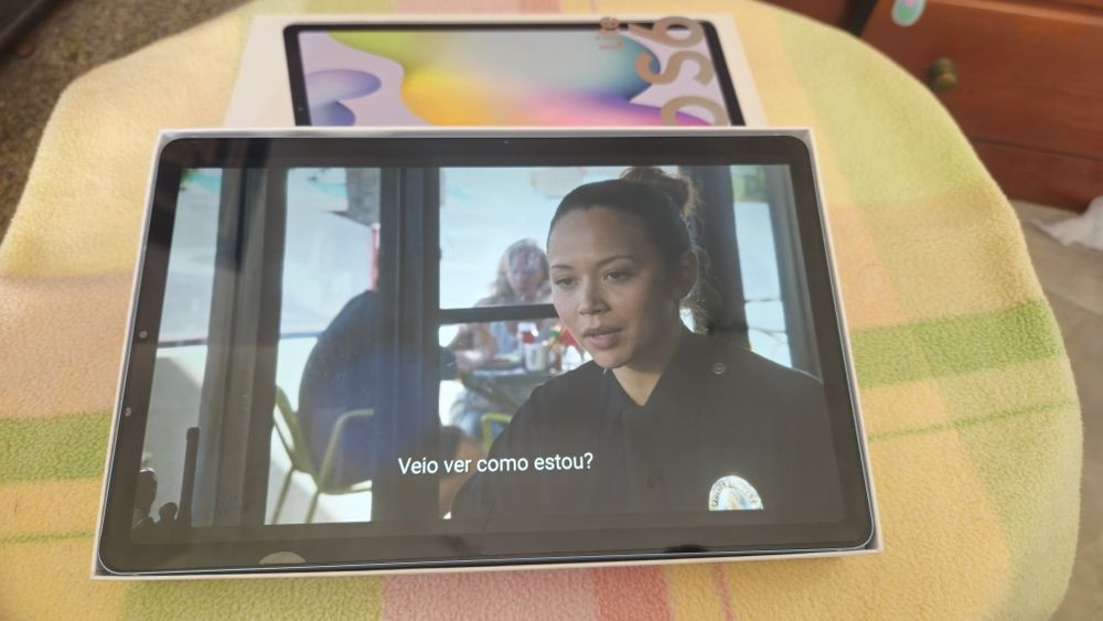 Samsung Galaxy Tab S6 Lite Versão Snapdragon 2022 (64GB+ microSD 128GB) | Ecrã Impecável
