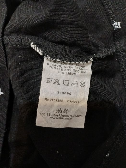 Koszulka dziewczęca bawełniana H&M na 11-12 lat