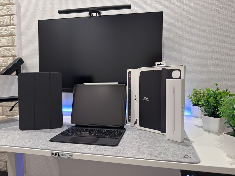 Apple iPad Pro M2 11 cali + Wszystkie oryginalne akcesoria (stan idealny, bez śladów użytkowania) - od fana Apple