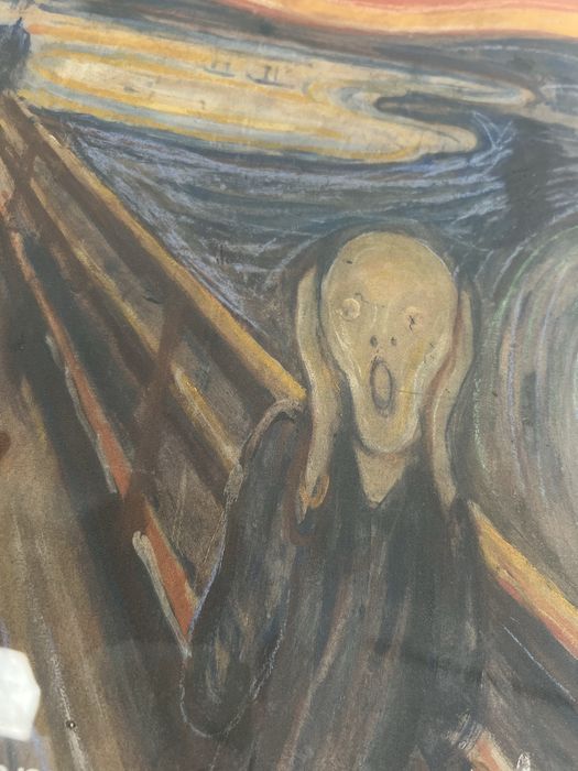 Постер Едвард Мунк «Крик» а3, висока якістт