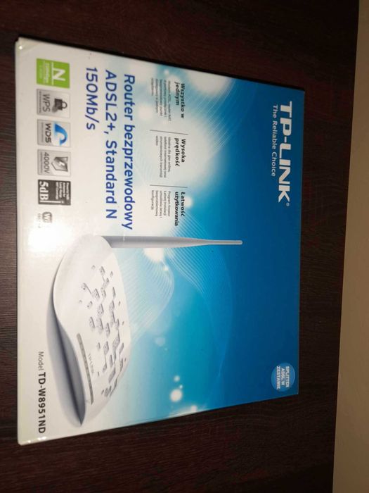 router  bezprzewodowy  TP-link  , TD-W8951ND