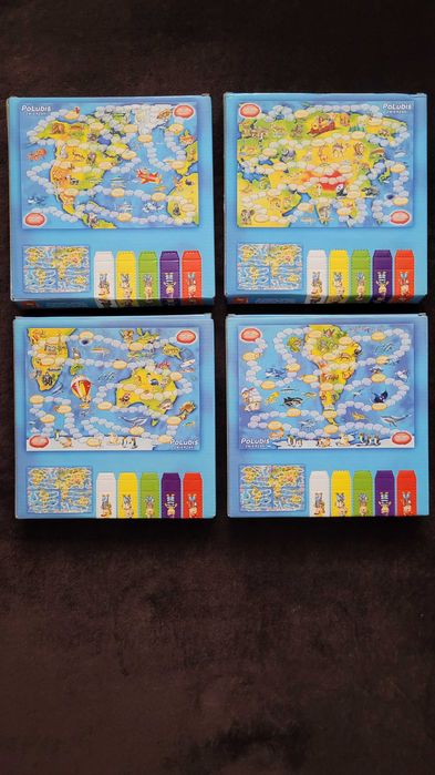 Unikat! Petitki Lubisie: puzzle - gra planszowa "Polubiś zwierzaki"