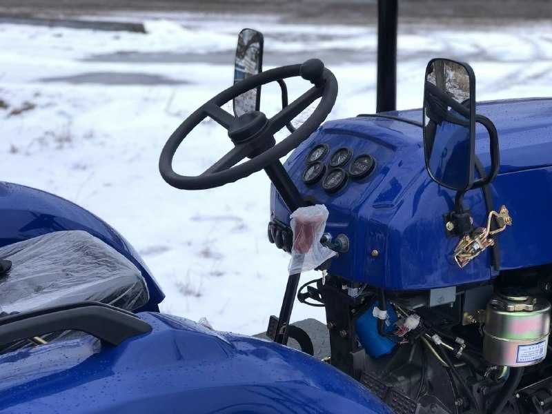 Мінітрактор Forte XT-244 LUX: 24 к.с. — Редукторний Міст, 4х4!