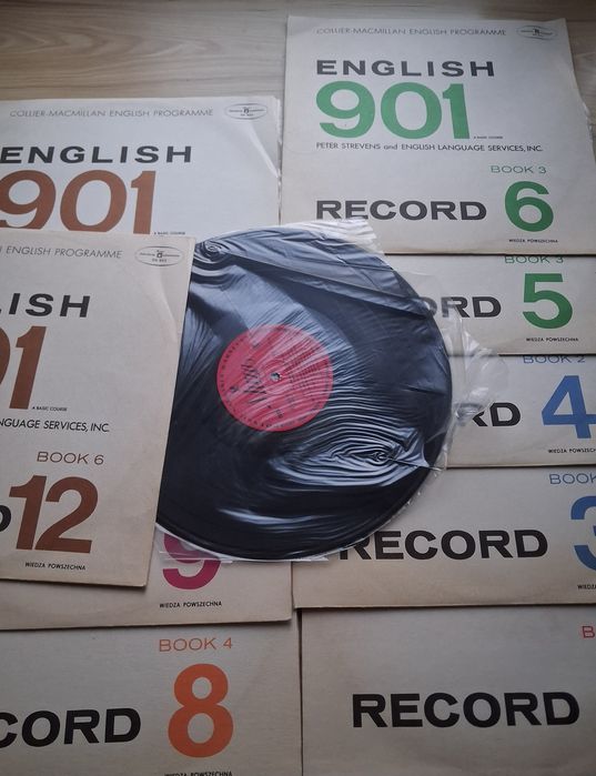 Płyty Winylowe Komplet 12 części English 901 Peter Strevens