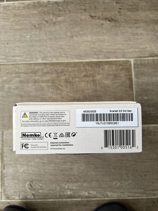 Focusrite Scarlett 2i2 [3rd Gen] USB аудіоінтерфейс / звукова карта