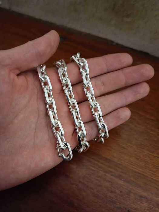 Срібний ланцюжок 150г чоловічий, мужская серебряная цепочка 925