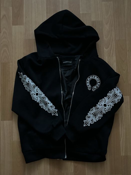 кофта chrome hearts