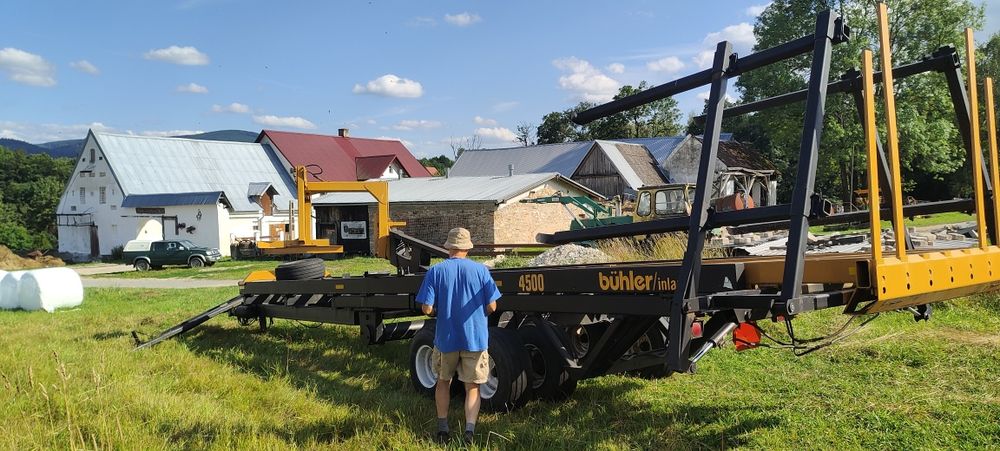 Części przyczepy buhler inland 4500 tandem