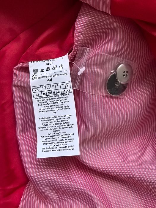 Żakiet Damski Czerwony Satynowy Gerry Weber r.42/44