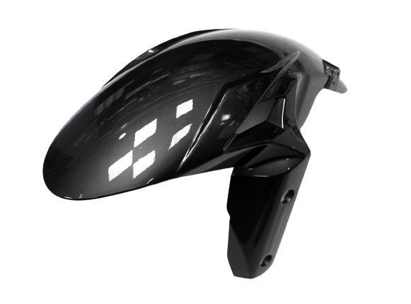 guarda lamas frente kawasaki ninja zx6r 2019 - 2023 preto