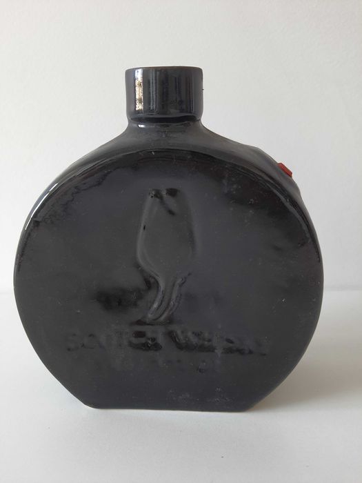 Garrafa de cerâmica preto Escócia anos 60