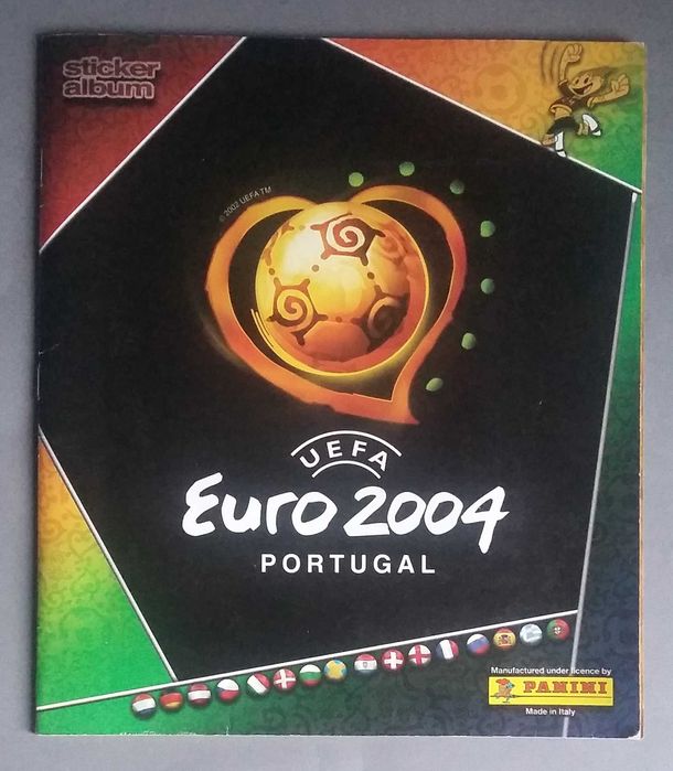 Caderneta de cromos Euro 2004