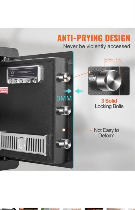 Cofre domestico de 51L