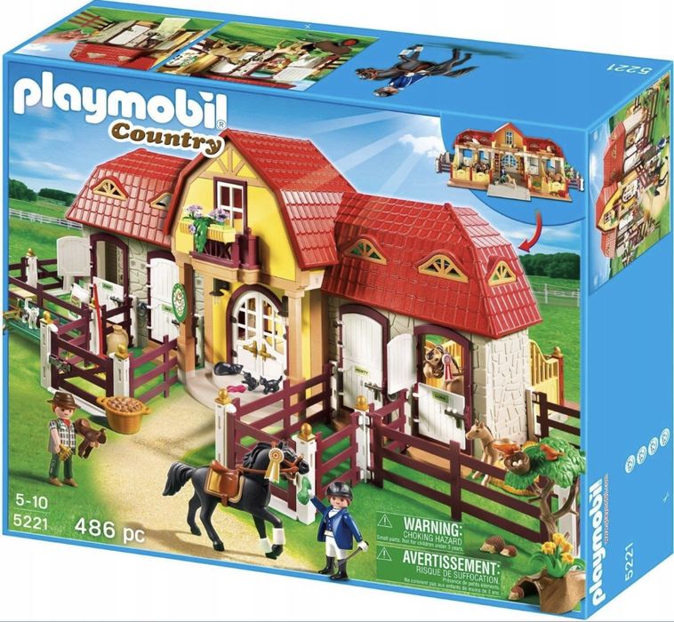 Playmobil Country 6926 Duża Stadnina Koni