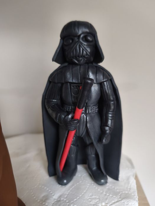 Zestaw figurek Star Wars z masy cukrowej na tort