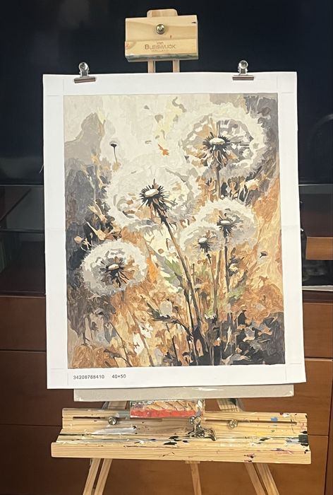 Quadro em folha de tels