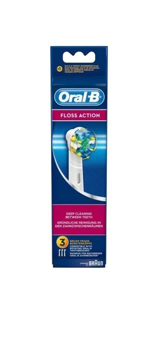 NA LEWARA końcówki do szczoteczki Oral-B Floss Action 3szt