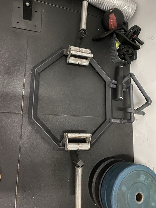 Air bike Barra hexagonal crossfit