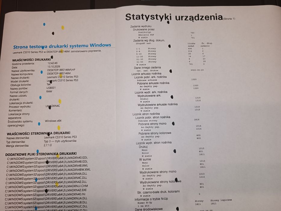 Drukarka Lexmark CS317dn