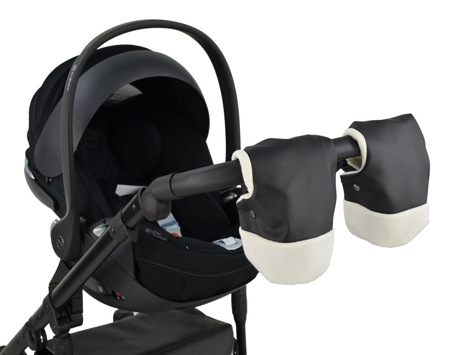 Mufka do Wózka na Sanki Ogrzewacz Rąk Rękawice z Polarem Wodoodporna