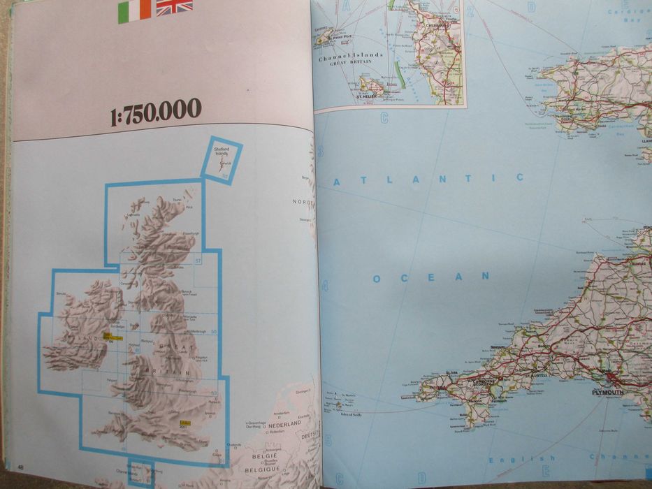 Grande Atlas das Estradas da Europa - - - - - Enciclopédia
