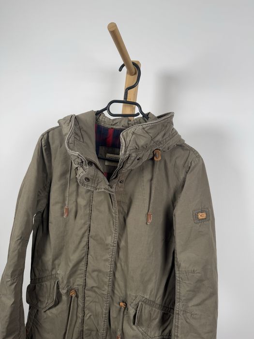 Camel Active kurtka parka khaki lekko ocieplona 36