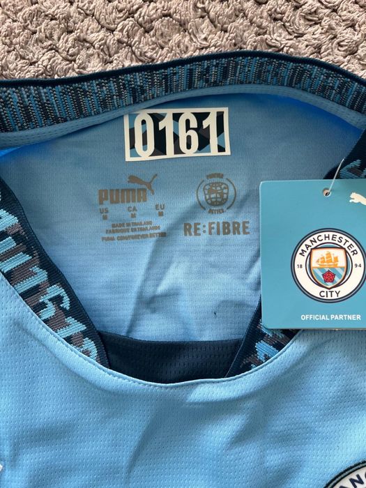 Nowa niebieska koszulka Man City Haaland M