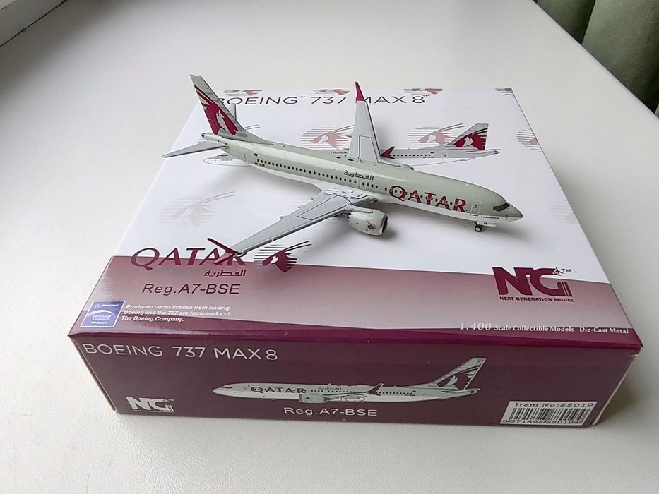 Модель літака, модель самолета. Масштаб 1:400