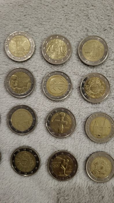 Moedas comemorativas 2 euros