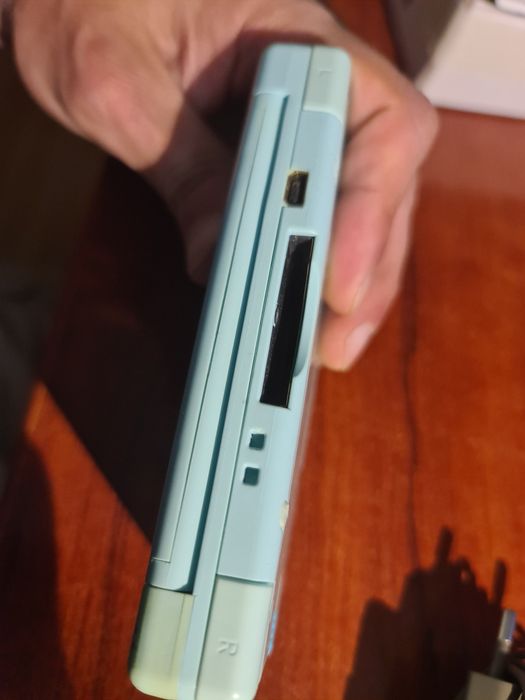 Nintendo ds lite verde agua