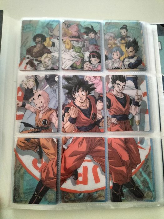 Coleção completa de Trading Cards Dragon Ball Super