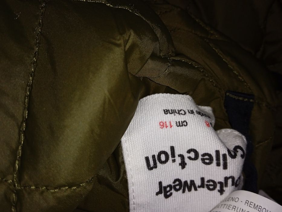 Kurtka używana Zara kids dla dzieci 116