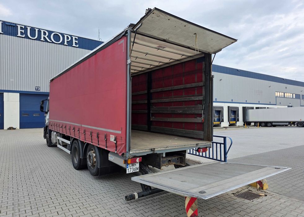 Transport ciężarowy Wrocław - 20 palet, 15 T, winda 1.5 T, paleciak, FV