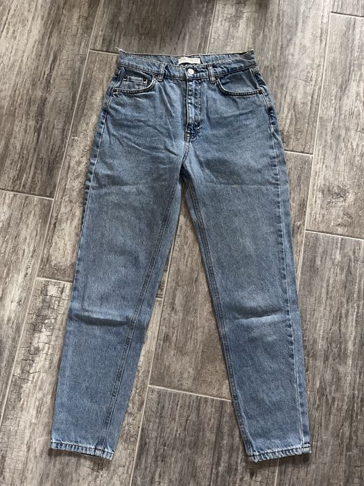 Mom jeans niebieskie