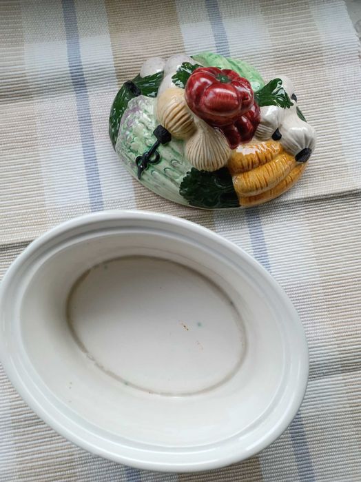 Taça com tampa vintage da Secla