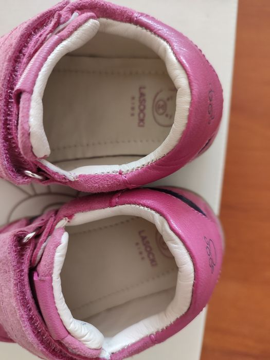 Buty dziecięce dla dziewczynki skórzane Lasocki jak nowe