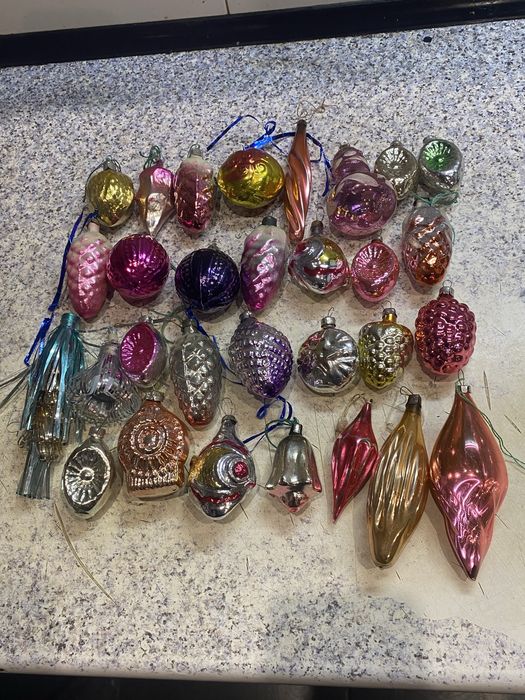 Игрушки елочные из СССР